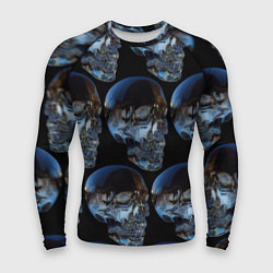 Рашгард мужской Vanguard skull pattern 2022, цвет: 3D-принт