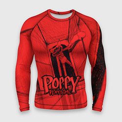 Рашгард мужской Poppy Playtime: Red Room, цвет: 3D-принт