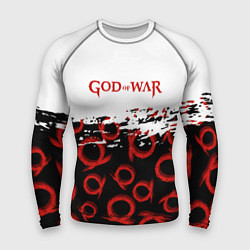 Рашгард мужской God of War Logo Pattern, цвет: 3D-принт