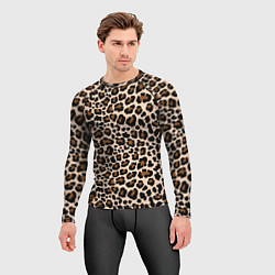 Рашгард мужской Леопардовые Пятна, цвет: 3D-принт — фото 2