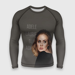 Рашгард мужской Взгляд Адель, цвет: 3D-принт