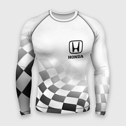 Мужской рашгард HONDA, ХОНДА СПОРТ, ФИНИШНЫЙ ФЛАГ