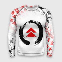 Мужской рашгард ПРИЗРАК ЦУСИМЫ ЭМБЛЕМА GHOST OF TSUSHIMA