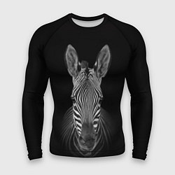 Рашгард мужской Зебраzebra, цвет: 3D-принт