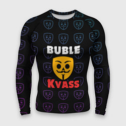 Мужской рашгард Bubble kvass anonymous logo