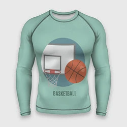 Рашгард мужской Basketball Спорт, цвет: 3D-принт