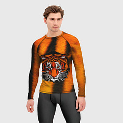 Рашгард мужской Tiger Head-, цвет: 3D-принт — фото 2