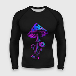 Рашгард мужской Неоновый гриб, цвет: 3D-принт