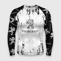 Рашгард мужской Peugeot паттерн львов, цвет: 3D-принт