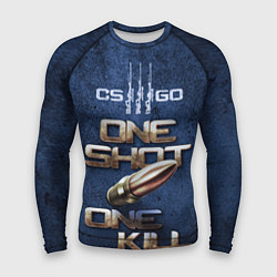 Мужской рашгард One Shot One Kill CS GO