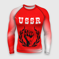 Мужской рашгард USSR - КУЛАК Космос