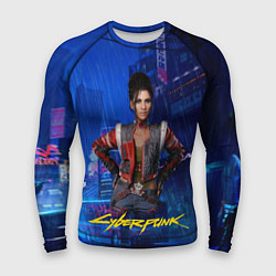 Рашгард мужской Panam Панам Cyberpunk2077, цвет: 3D-принт