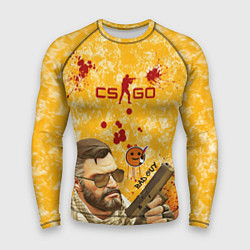 Мужской рашгард CS GO BAD GUY