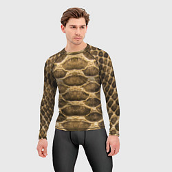 Рашгард мужской Snake Skin Pattern, цвет: 3D-принт — фото 2