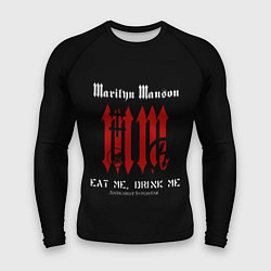Рашгард мужской Marilyn Manson MM, цвет: 3D-принт