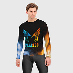 Рашгард мужской Placebo, Logo, цвет: 3D-принт — фото 2