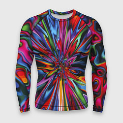 Рашгард мужской Color pattern Impressionism, цвет: 3D-принт
