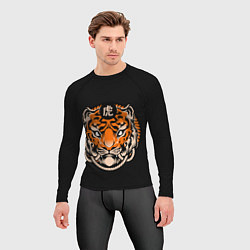 Рашгард мужской Символ тигра, цвет: 3D-принт — фото 2