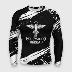 Рашгард мужской Hollywood undead logo, цвет: 3D-принт