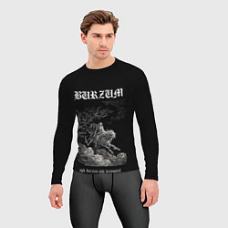 Рашгард мужской Burzum ishi krimpatul, цвет: 3D-принт — фото 2
