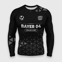 Рашгард мужской Bayer 04 Форма Champions, цвет: 3D-принт