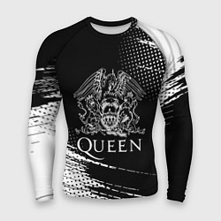 Рашгард мужской Queen герб квин, цвет: 3D-принт
