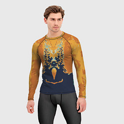 Рашгард мужской Абстрактный,цветной узор Abstraction, цвет: 3D-принт — фото 2