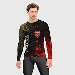 Рашгард мужской АРСЕНАЛ Arsenal Pro Football Краска, цвет: 3D-принт — фото 2