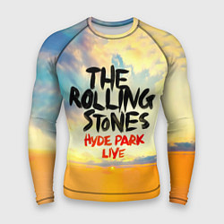 Рашгард мужской Hyde Park Live - The Rolling Stones, цвет: 3D-принт