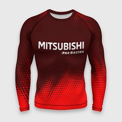 Рашгард мужской MITSUBISHI Pro Racing Абстракция, цвет: 3D-принт
