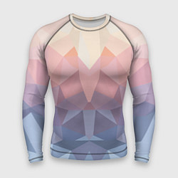 Рашгард мужской Полигональная свежесть 2022, цвет: 3D-принт