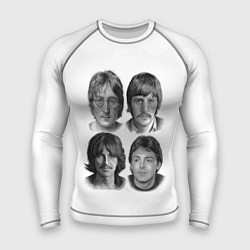 Рашгард мужской LEGENDS JOHN LENNON PAUL MCCARTNEY RINGO STARR GEO, цвет: 3D-принт