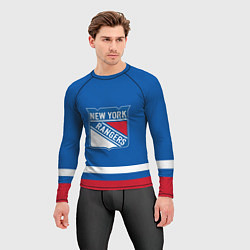 Рашгард мужской New York Rangers Панарин, цвет: 3D-принт — фото 2