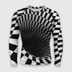 Рашгард мужской Портал - оптическая иллюзия, цвет: 3D-принт