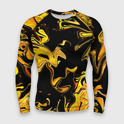 Рашгард мужской Огненная лава флюид, цвет: 3D-принт