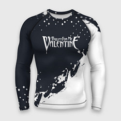 Рашгард мужской Bullet For My Valentine краска, цвет: 3D-принт