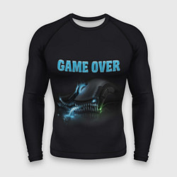 Мужской рашгард Game over - доигрался