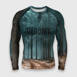 Рашгард мужской Мрачный Лес GLOOMY, цвет: 3D-принт