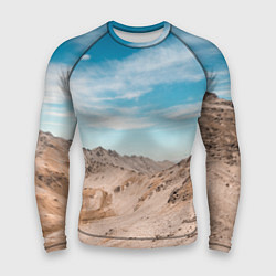 Рашгард мужской Небо и песок, цвет: 3D-принт