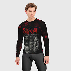 Рашгард мужской Slipknot dark, цвет: 3D-принт — фото 2