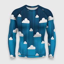 Рашгард мужской Night clouds, цвет: 3D-принт