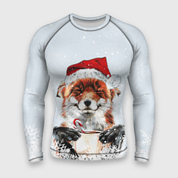 Мужской рашгард Merry Christmas foxy