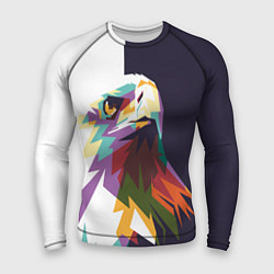 Рашгард мужской Орел-птица гордая, цвет: 3D-принт