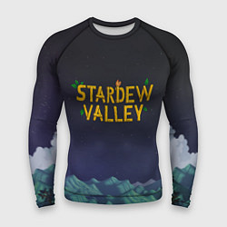 Рашгард мужской Ночь в Stardew Valley, цвет: 3D-принт