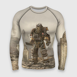 Рашгард мужской Bone raider power armor skin in fallout, цвет: 3D-принт