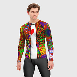 Рашгард мужской Одежда Тэхена, цвет: 3D-принт — фото 2