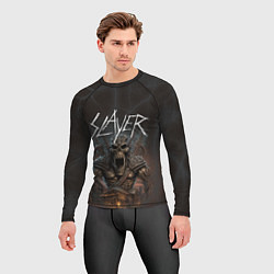 Рашгард мужской Slayer rock monster, цвет: 3D-принт — фото 2