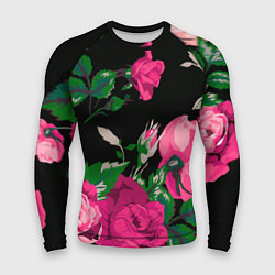 Рашгард мужской Шипы и розы, цвет: 3D-принт