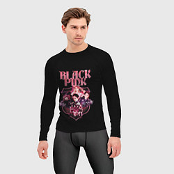Рашгард мужской Blackpink k-pop, Блэкпинк, цвет: 3D-принт — фото 2