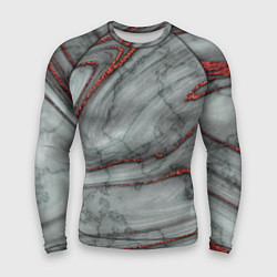 Рашгард мужской Grey style pattern, цвет: 3D-принт